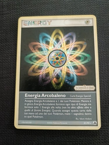Carta pokemon energia - ,