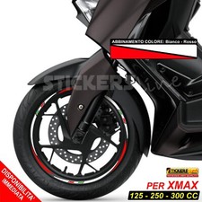 Adesivi cerchi ruote XMAX 125