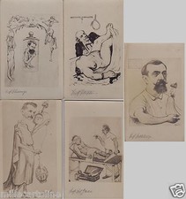 # 1900- 5 prof. Universita': PESTALOZZA-GRECO-GROCCO-FILIPPI-CHIARUGI IN CARICAT