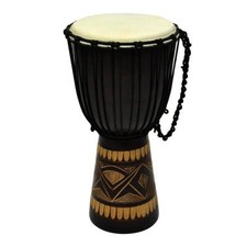 Tamburo Djembe 70 cm Bali Africa Bongo tamburo intagliato fatto a mano