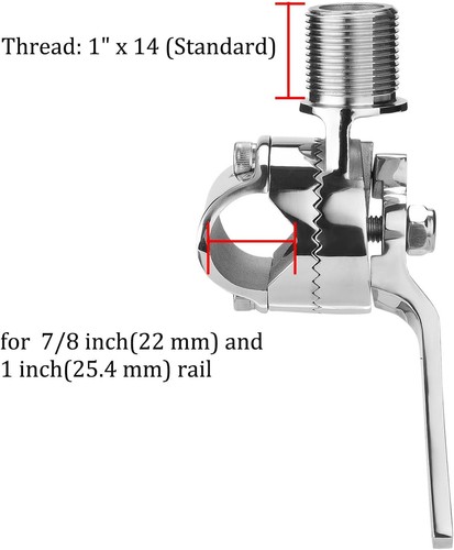 Supporto antenna vhf - vhf, marina