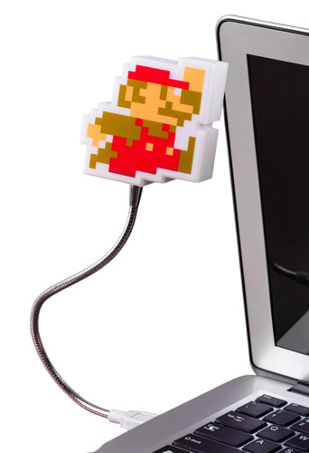 Super mario bros lampada usb - bros,