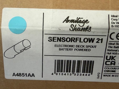 Ideal standard sensorflow - ideal,
