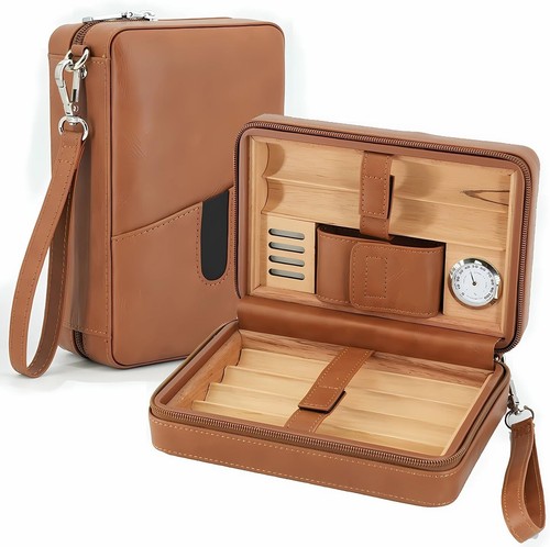 Portasigari pelle humidor - in,