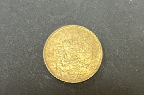 Moneta 200 lire fao - moneta,