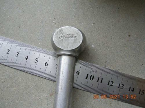 Justrite vecchio timbro - justrite-,