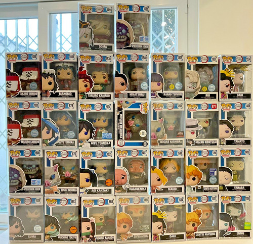 Collezione funko pop demon - collezione,