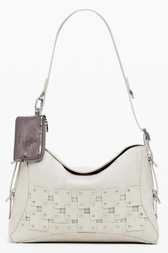 Desigual borsa donna beige - desigual,
