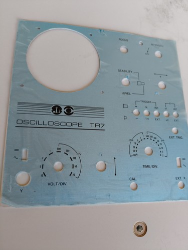 Pannello oscilloscopio corso - ,
