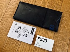 Borsa messenger FREITAG F533 FAY nera/marina leggera rara