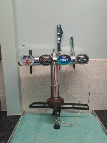 Four way chrome - pump, beer