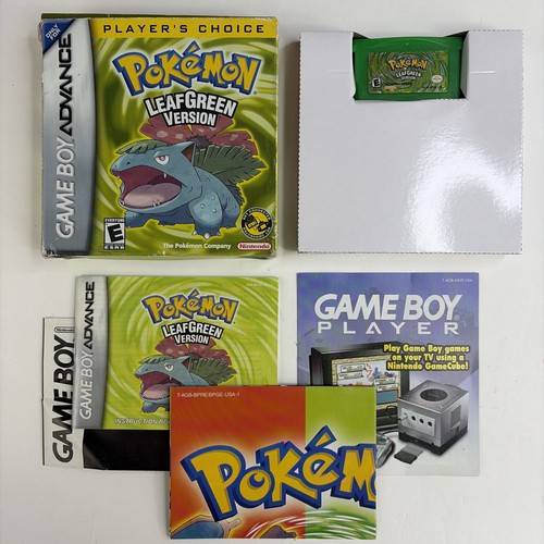 Pokemon verde foglia game boy - verde,