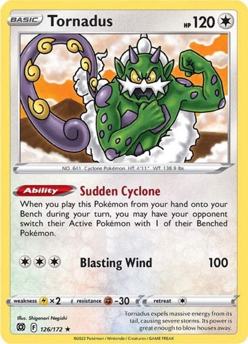 Tornadus - , (126)