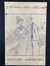 AK - handgefertigte Jugendstil