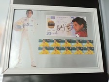 Set autografo stampato Ayrton