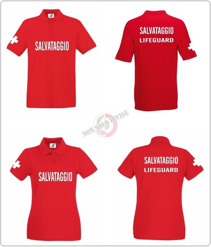 Polo salvataggio lifeguard - polo,