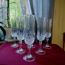6 flûtes à champagne en