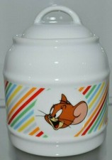 WALT DISNEY JERRY CARTONI BARATTOLO CONTENITORE CON COPERCHIO PORCELLANA Ø28 CM