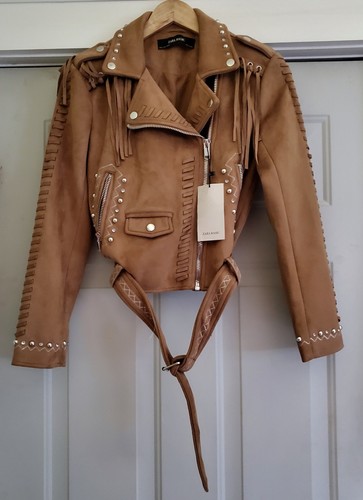 Giacca biker western zara - biker,