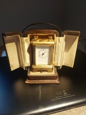 sveglia da viaggio Primi 900 Francia Da Ufficiale Rara Funzionante Con Custodia