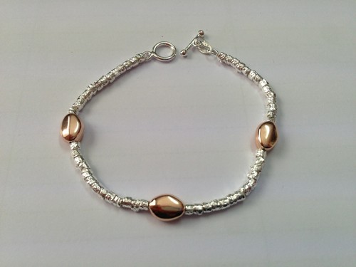 Bracciale pepite stile dodo - pepite,