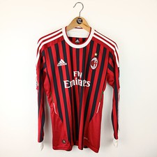 MILAN MAGLIA ADIDAS SIGNED HOME MAILLOT VINTAGE JERSEY SHIRT 2011-2012
