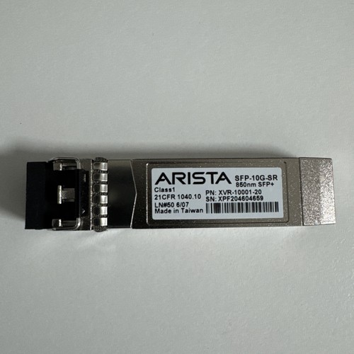 Arista sfp 10g 850nm - arista, sfp+