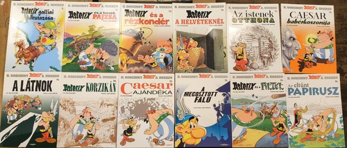 12x asterix comics - 12x,