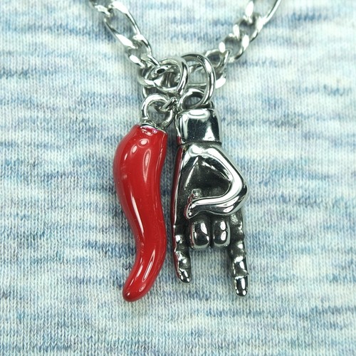 Grande collana cornicello - grande,