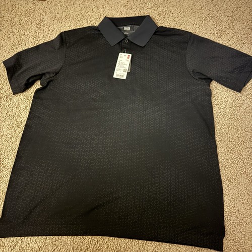 Uniqlo polo uomo nera - polo, motivo