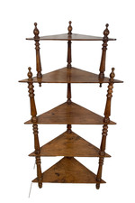 ANTICA ANGOLIERA ETAGERE LEGNO