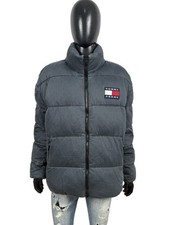 Tommy Jeans Giubbotto Imbottito Grigio Uomo Taglia XL Oversize