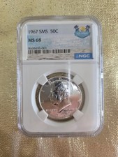 1967 SMS Kennedy mezzo dollaro