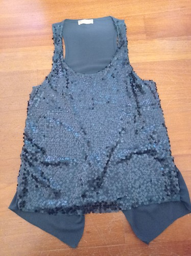 Top donna con paillettes - con,