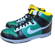 Nike Dunk High Top Pelle Verde
