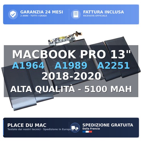 Batteria per macbook pro - macbook, 13