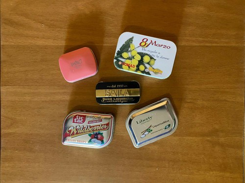 Scatole latta vintage - latta,