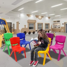 Stackable 6 Pcs School Chairs