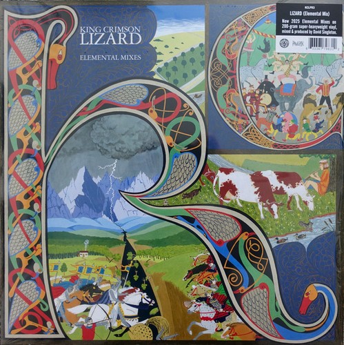 King crimson lizard - crimson,