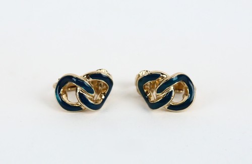 Orecchini clip smaltati - , maglia