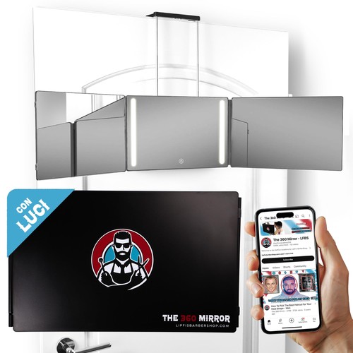 Specchio taglio 360 gradi - specchio,