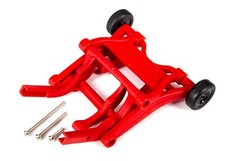 TRAXXAS 3678R Wheelie Bar Rosso BANDIT STAMPEDE SLASH