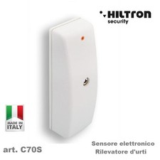 HILTRON SENSORE ELETTRONICO ANTIFURTO RILEVATORE URTI 12V  CONTATTO N.C. C70S