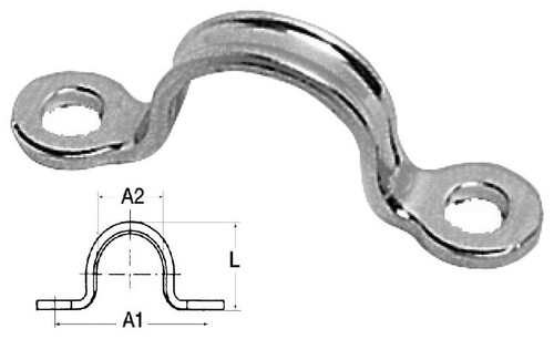 Ponticello inox 28 - ponticello, mm