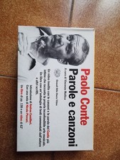 Paolo Conte parole e canzoni Libro + VHS in cofanetto mollica Einaudi