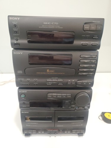 Sony mhc c70 cassette - cassette, mini