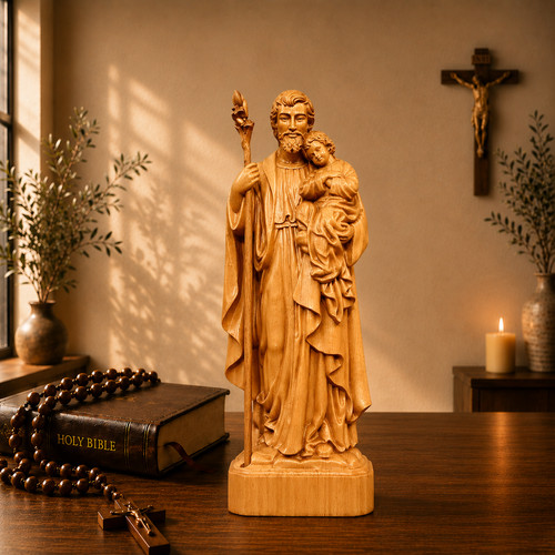 Statua san giuseppe - san, gesù