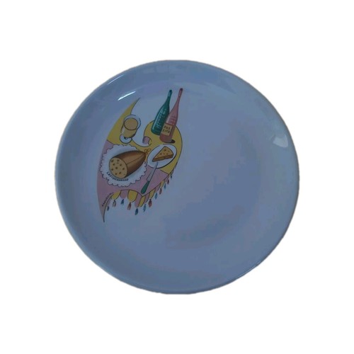 Vintage piatto ceramica sci - piatto,