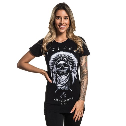 Shirt donna sullen angels - t-shirt,