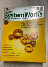 Symantec Norton System Works 2003 Professional Edition nuovo originale